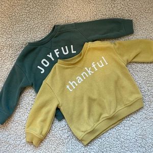 Little Co by Lauren Conrad Holiday Sweatshirts. Gender Neutral. 6 Months.